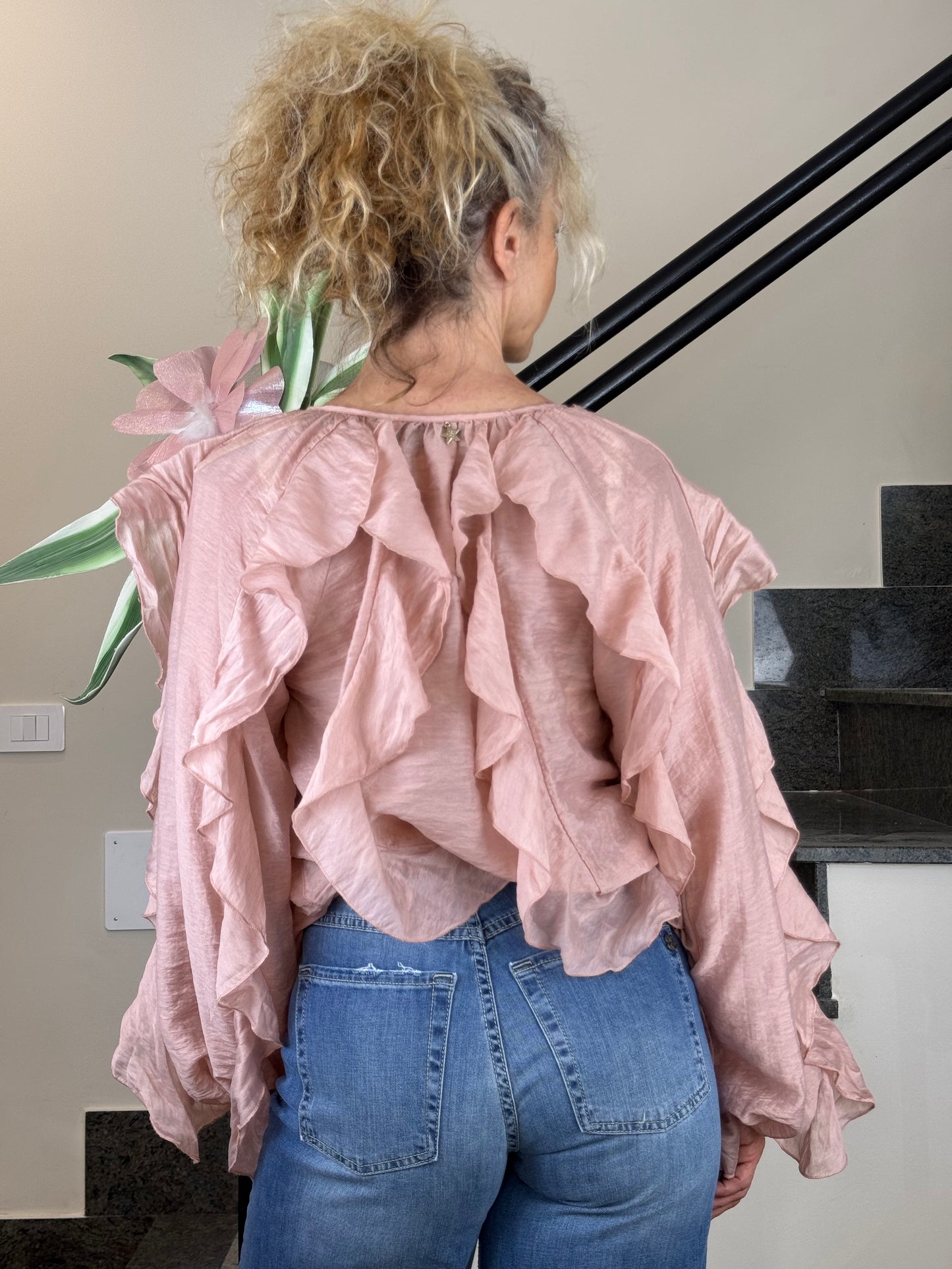 Blusa Souvenir cipria