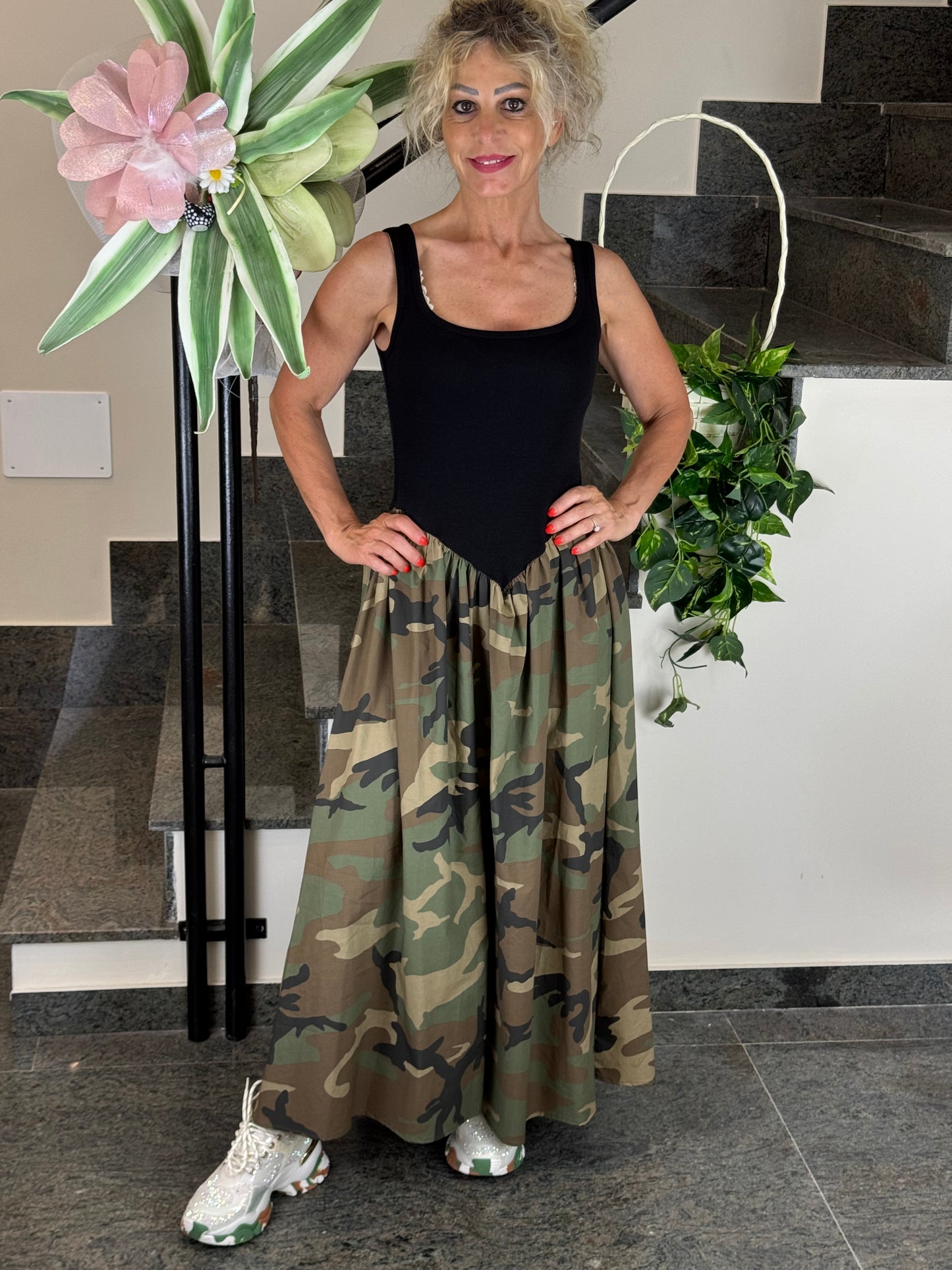 Abito Souvenir camouflage