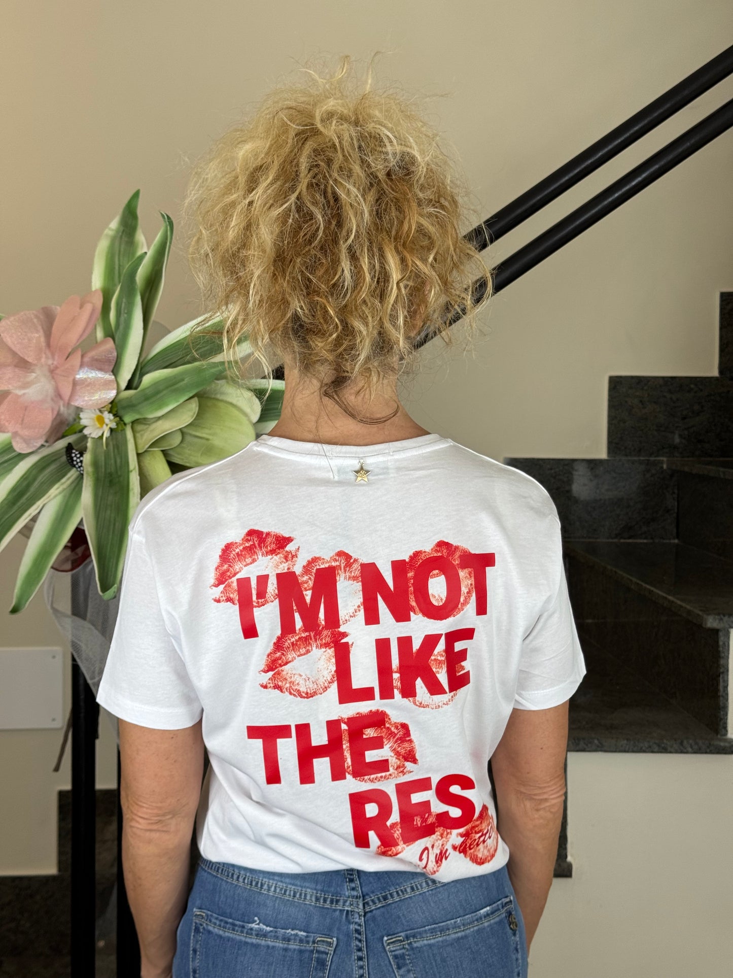 T-shirt Souvenir bianca