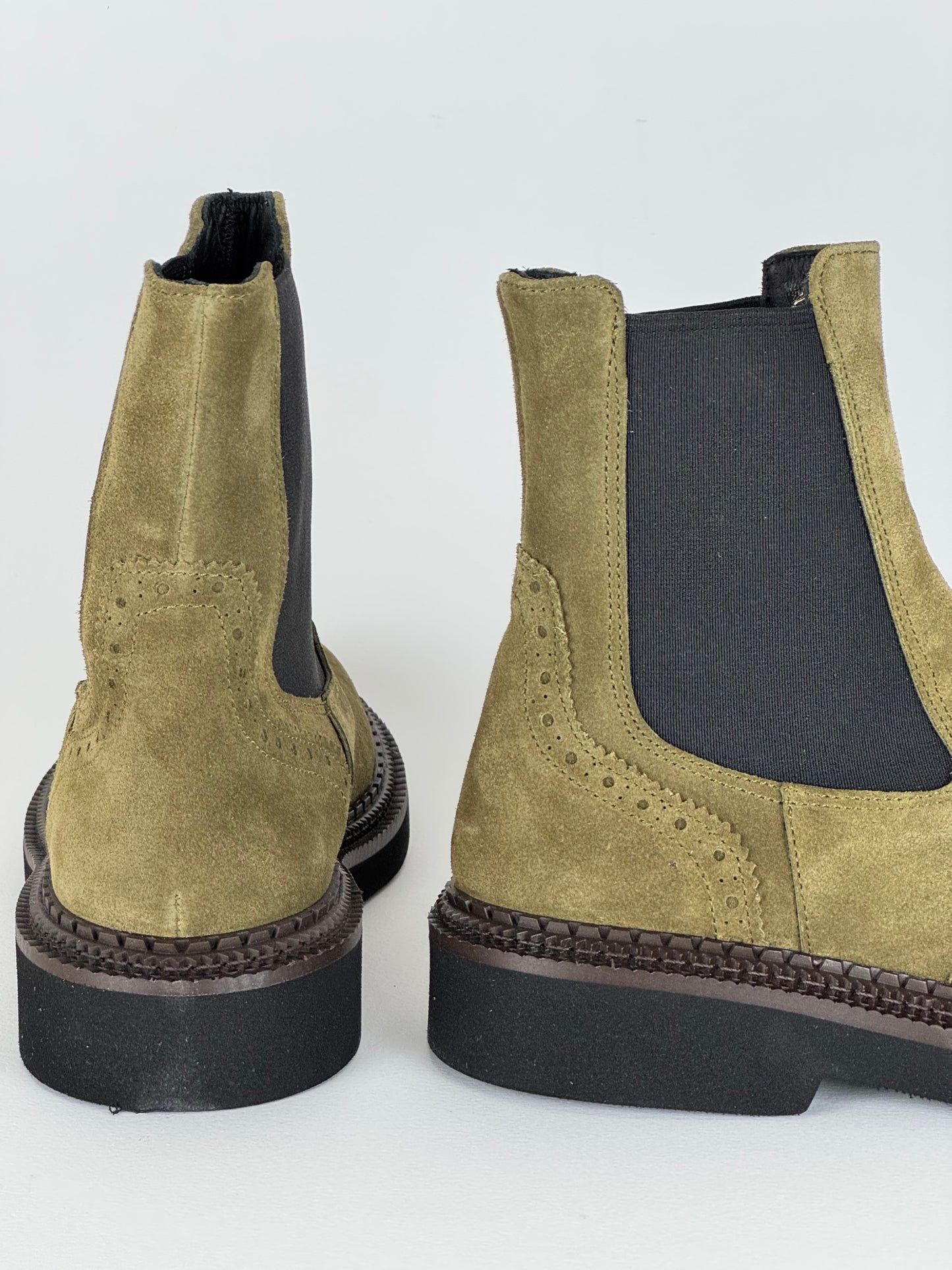 Stivaletto verde oliva