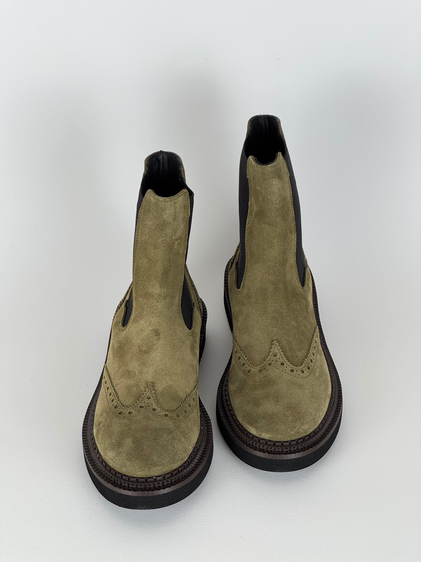 Stivaletto verde oliva