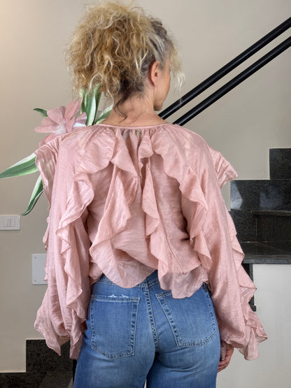 Blusa Souvenir cipria