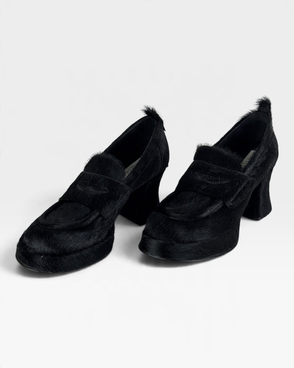 Mocassino donna in cavallino nero – foto 2 di 5 – Vaccarelli