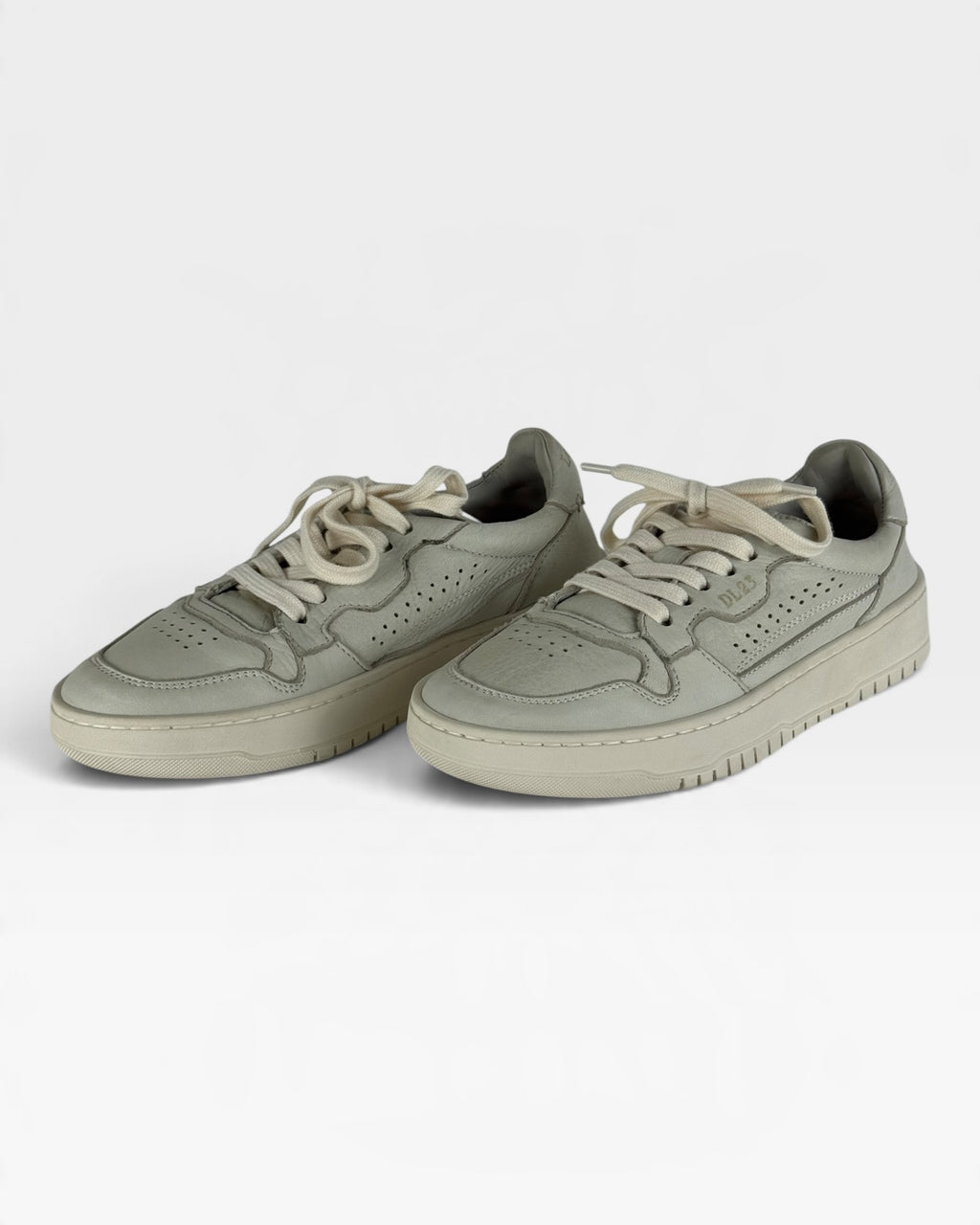 Sneaker donna in pelle di cervo color osso – foto 2 di 3 – Vaccarelli