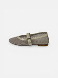 Ballerina Traforata Beige-Les Amaranti