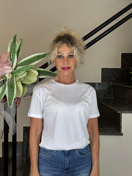 T-shirt Souvenir bianca