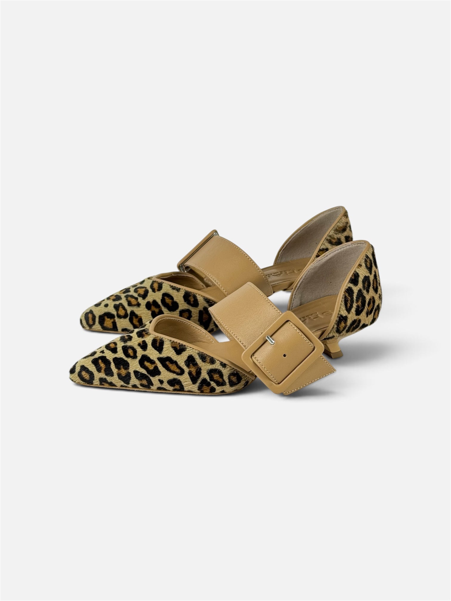 Decolleté Leopardo in Cavallino