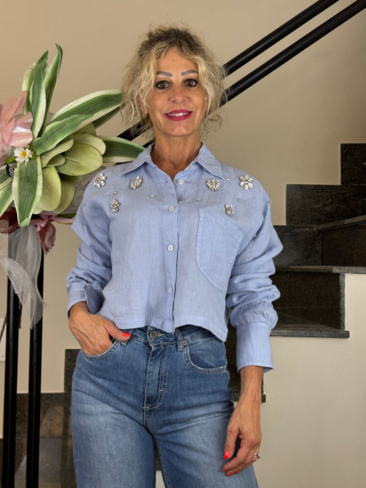 Camicia Souvenir cielo