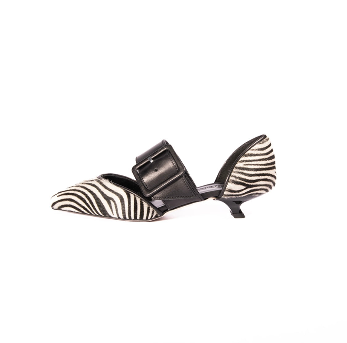 SHANA ST-471 ZEBRA BI/NE+PELLE NERA