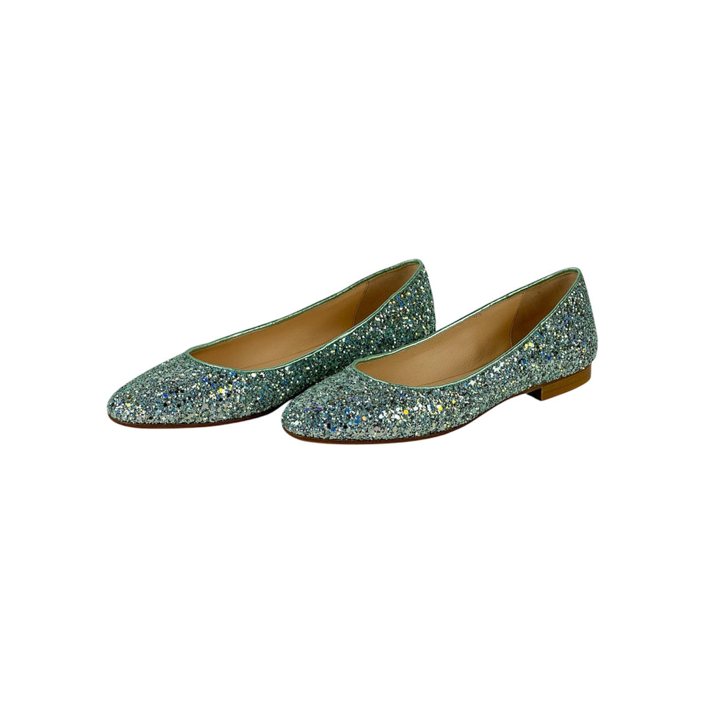 Ballerina Tessuto Glitterato Acqua