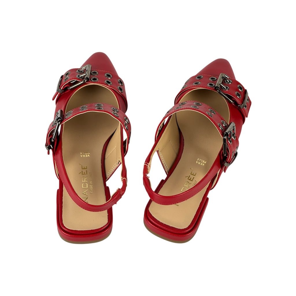 Ballerina Slingback Rossa