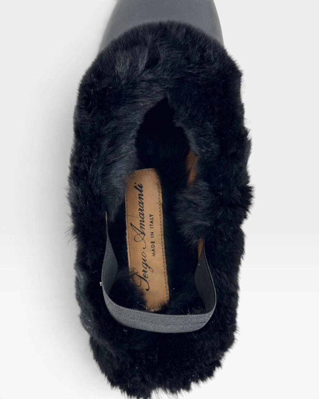 Ballerina in pelle con pelliccia di volpe – foto 3 di 3 – Vaccarelli