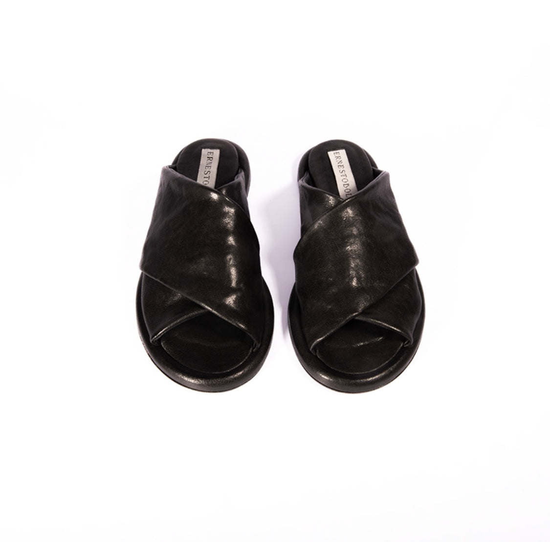 ERNESTO DOLANI 8DSEL09 PANTE ASFALT/WASH NERO