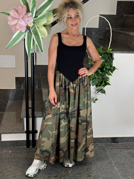 Abito Souvenir camouflage