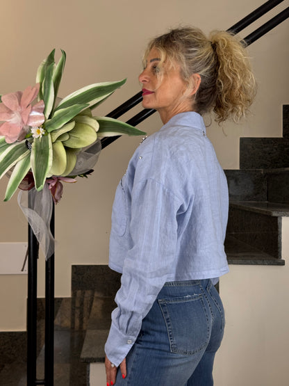 Camicia Souvenir cielo