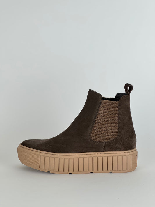 Stivaletto Chelsea in camoscio