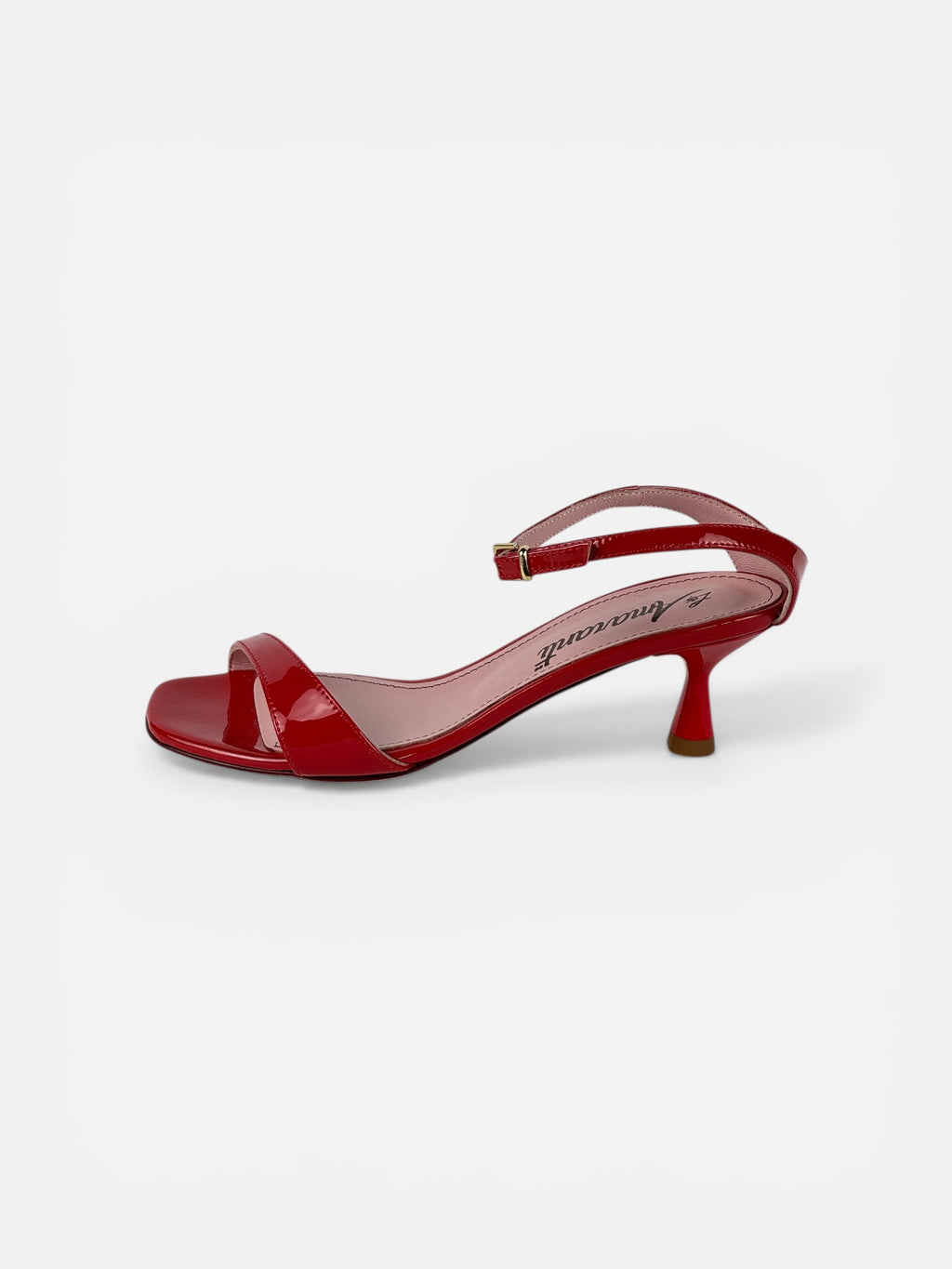 Décolleté Vernice Rosso-Les Amaranti