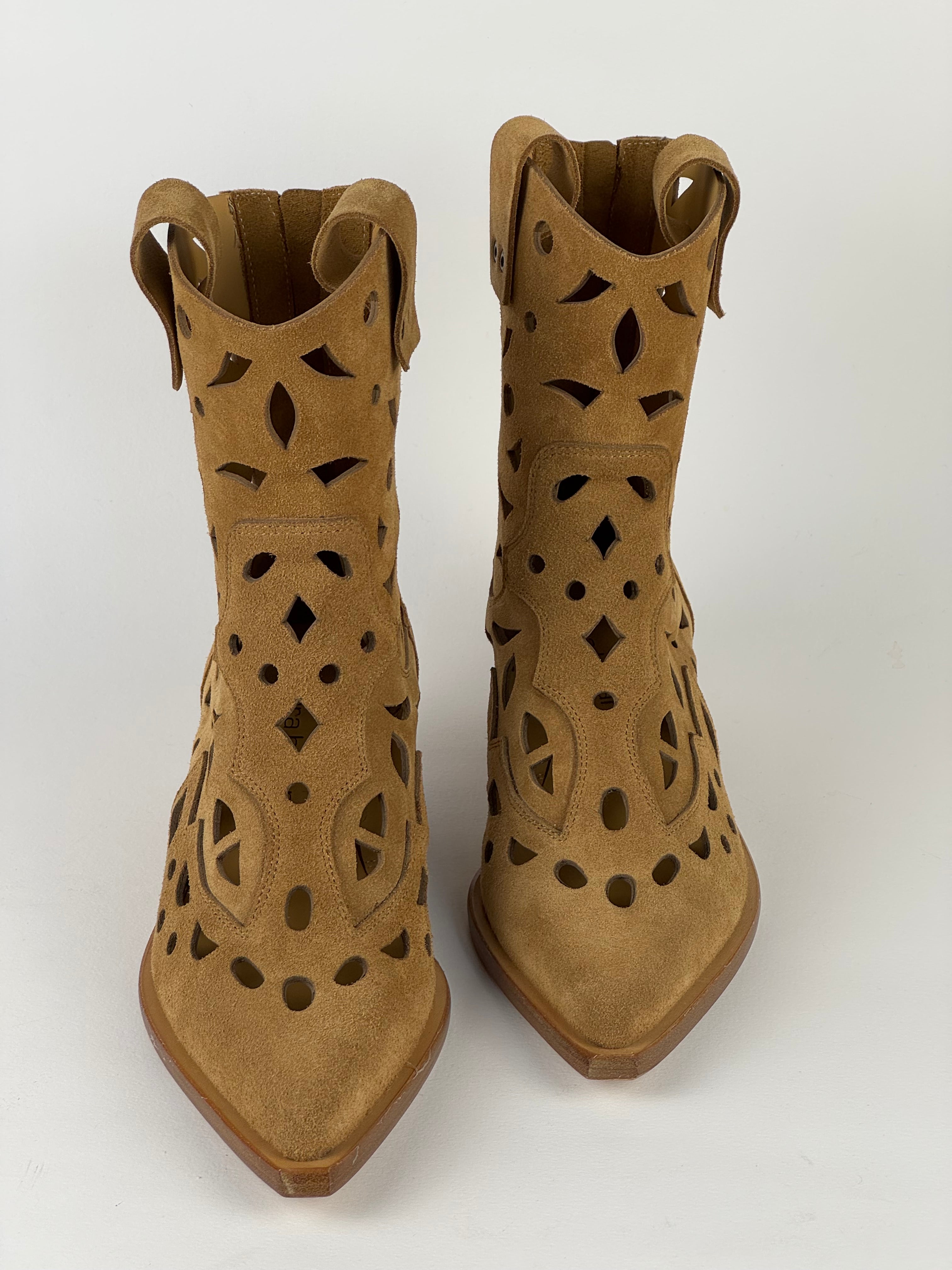 Texano Traforato Camoscio-Laura Bellariva