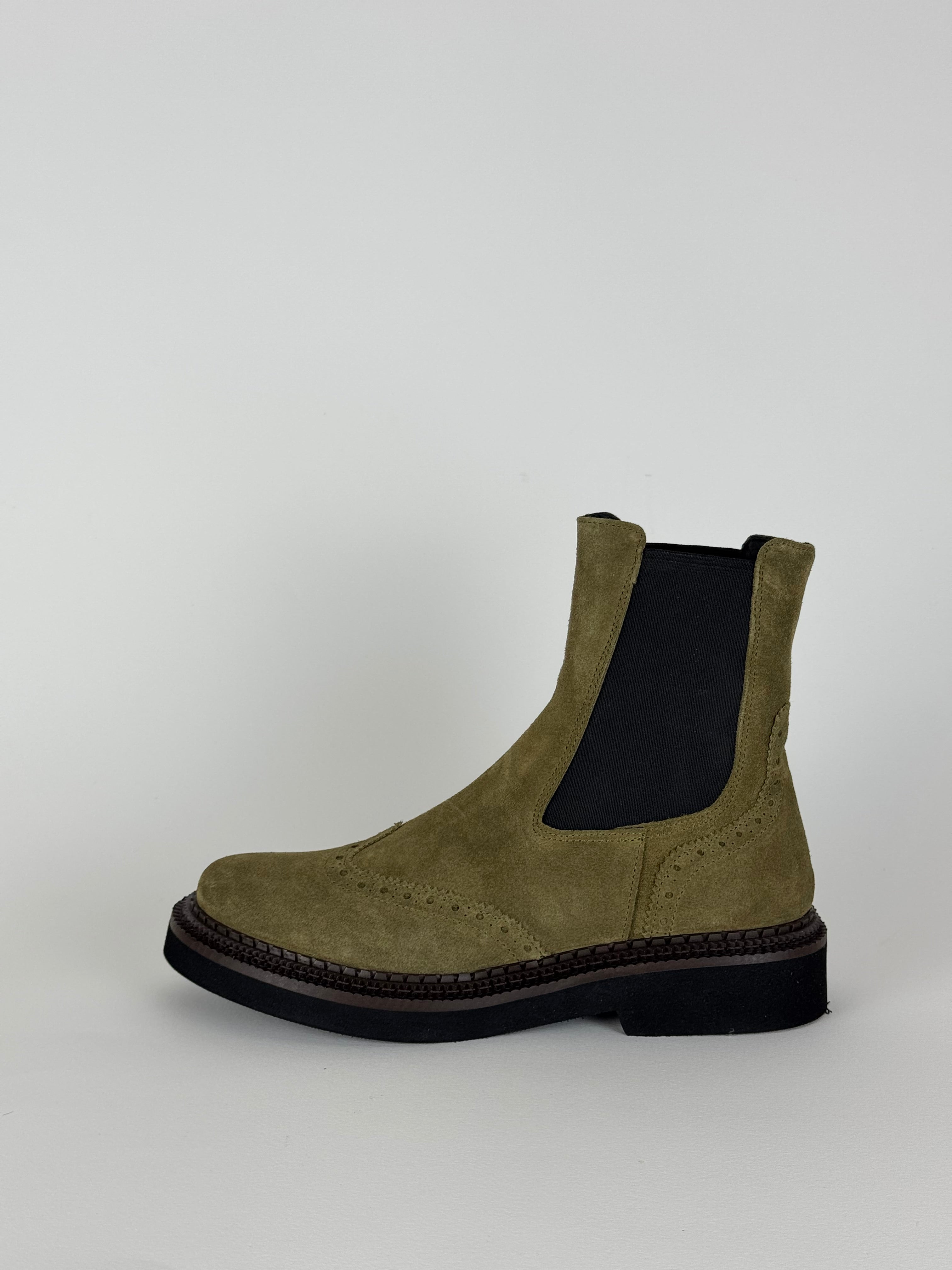 Stivaletto verde oliva