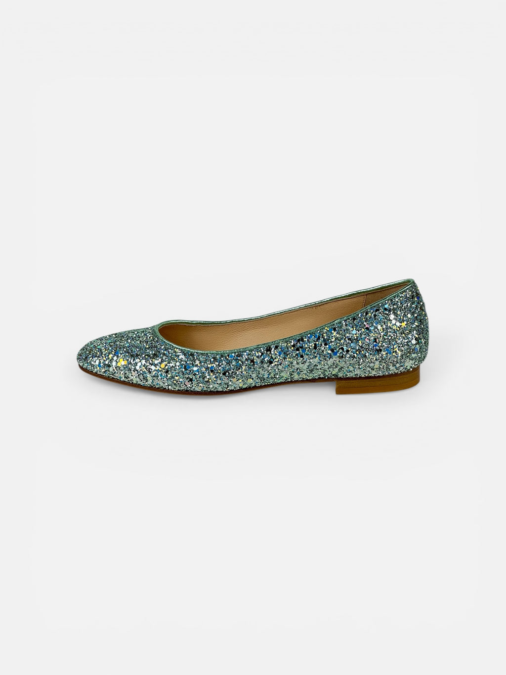 Ballerina Tessuto Glitterato Acqua-Prosperine