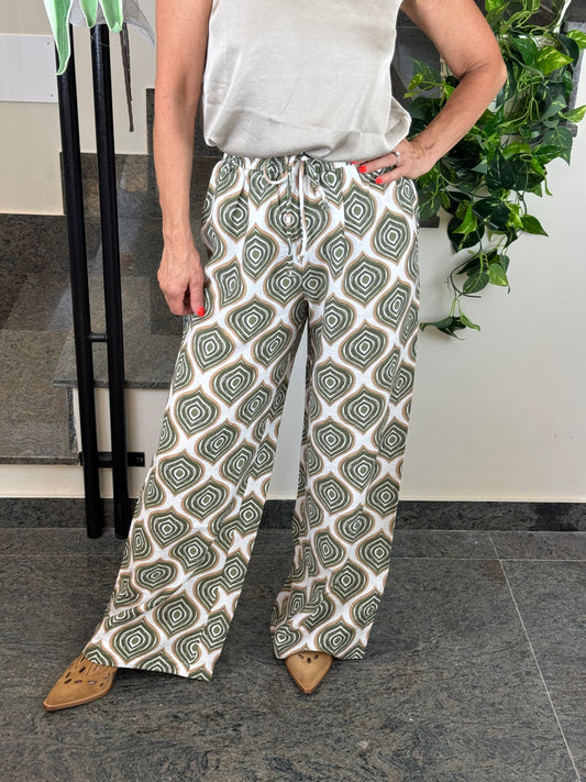 Pantalone pink pepper verde