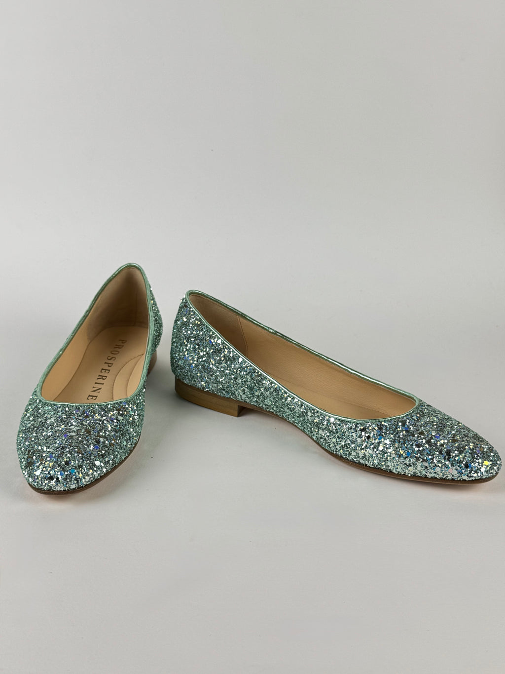 Ballerina Tessuto Glitterato Acqua-Prosperine