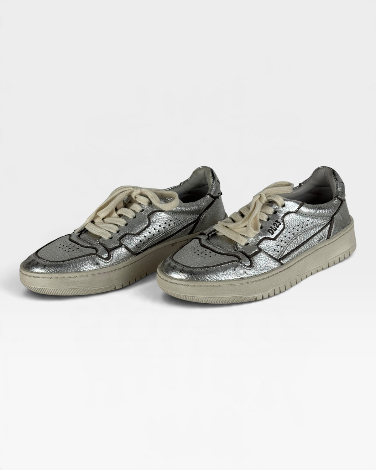 Sneaker donna laminata argento – foto 2 di 3 – Vaccarelli