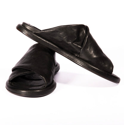 ERNESTO DOLANI 8DSEL09 PANTE ASFALT/WASH NERO