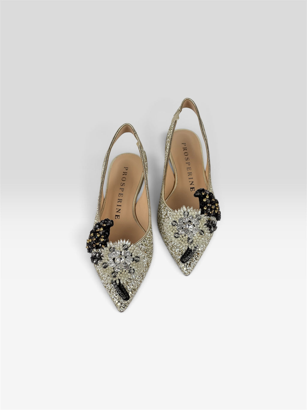 Ballerina Slingback Gioiello Glitter