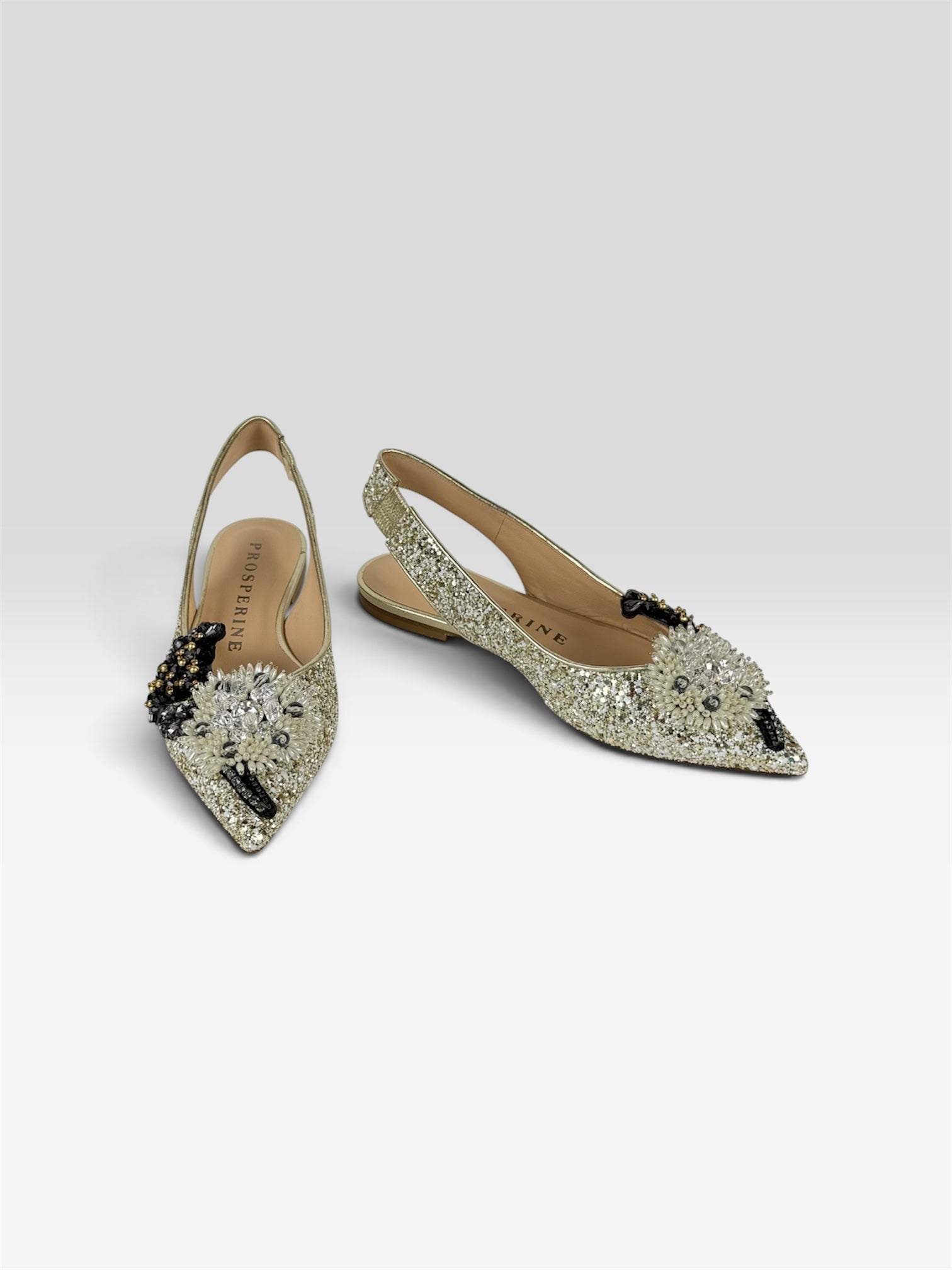Ballerina Slingback Gioiello Glitter