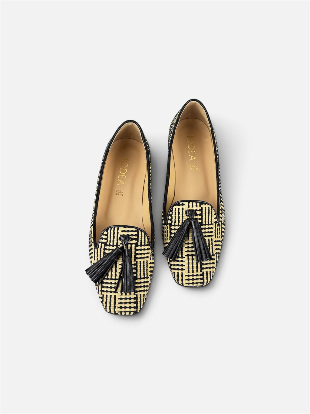 Mocassino Rafia Bicolore