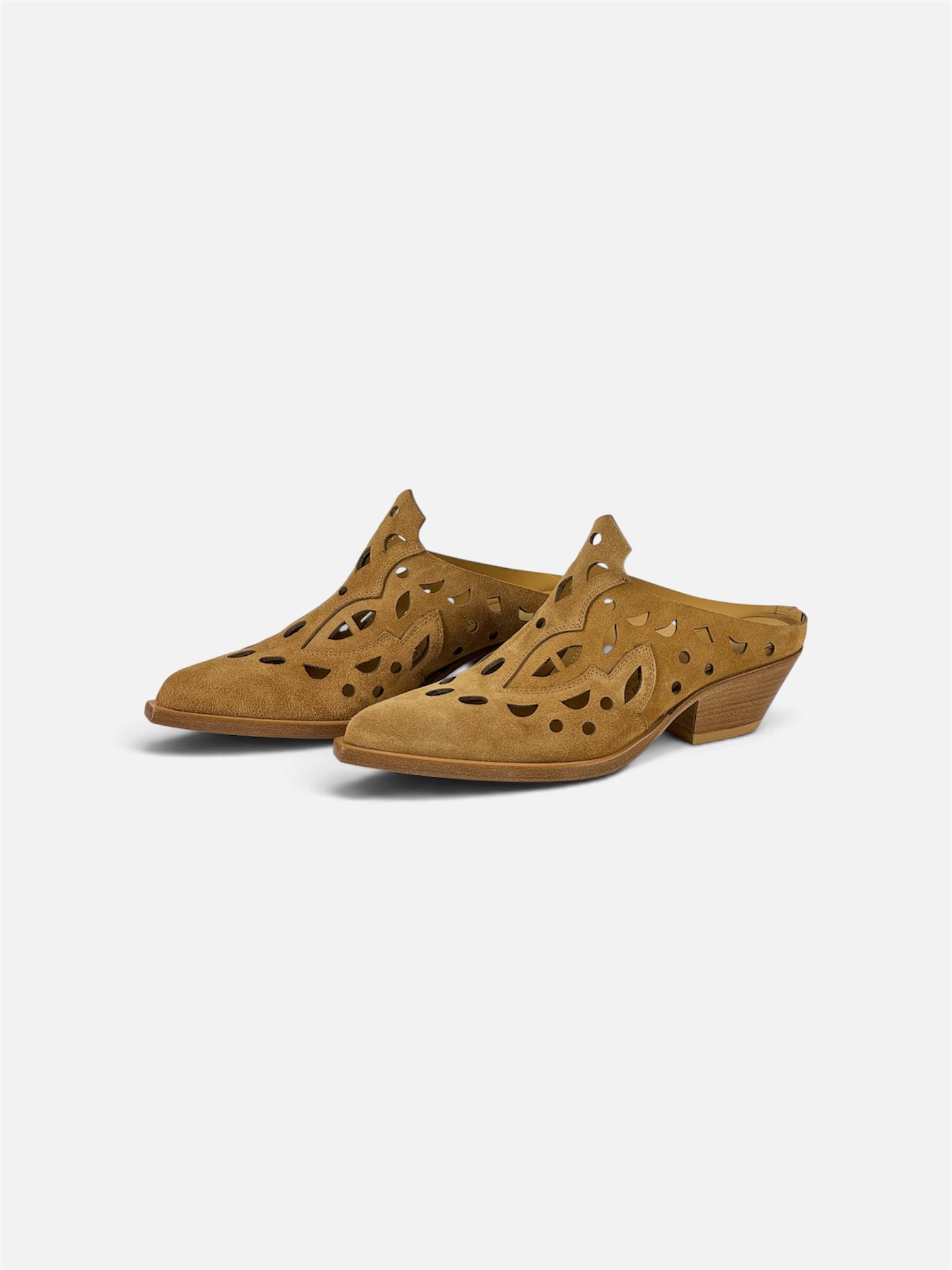 Sabot Traforato Camoscio