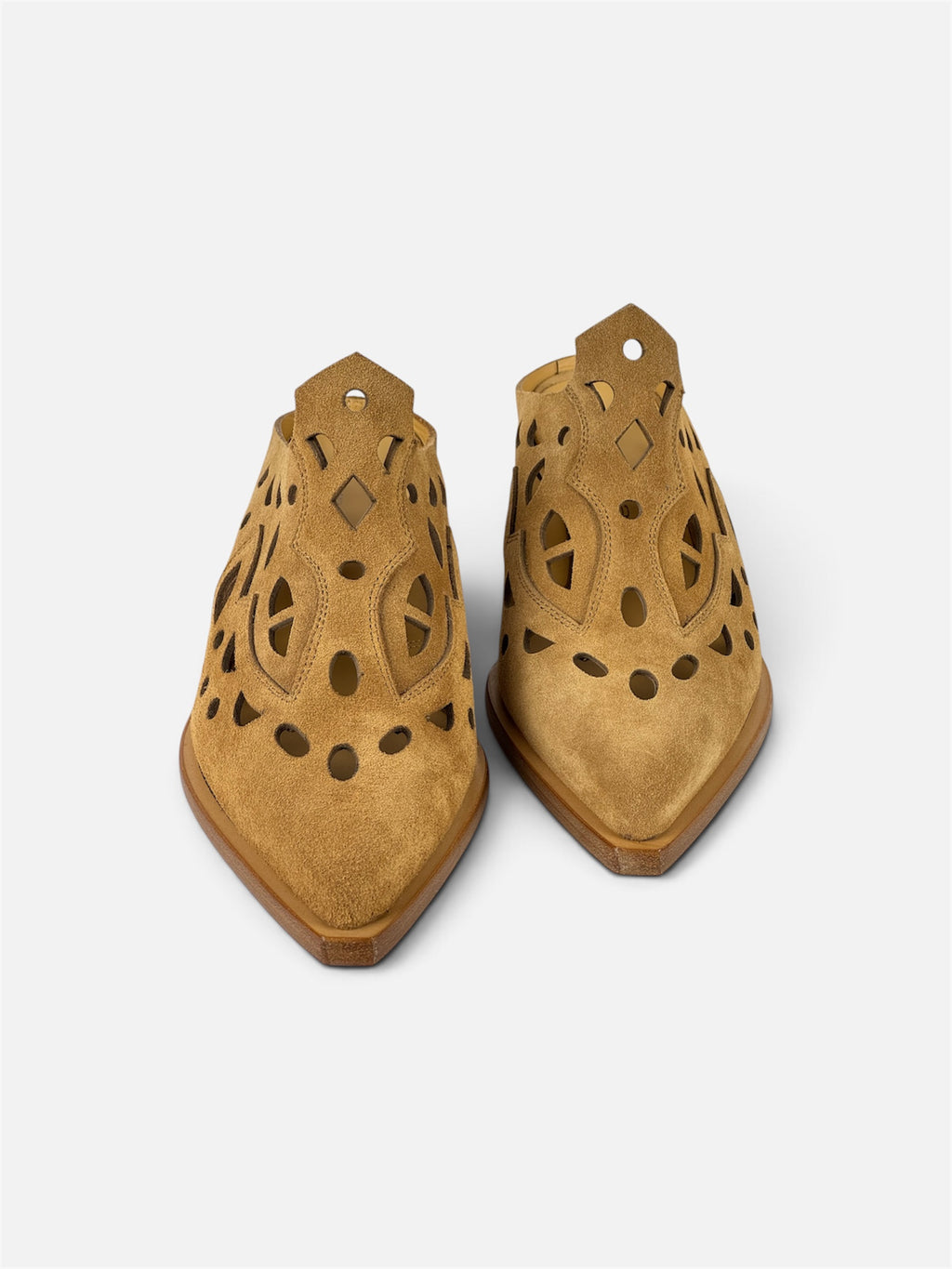 Sabot Traforato Camoscio